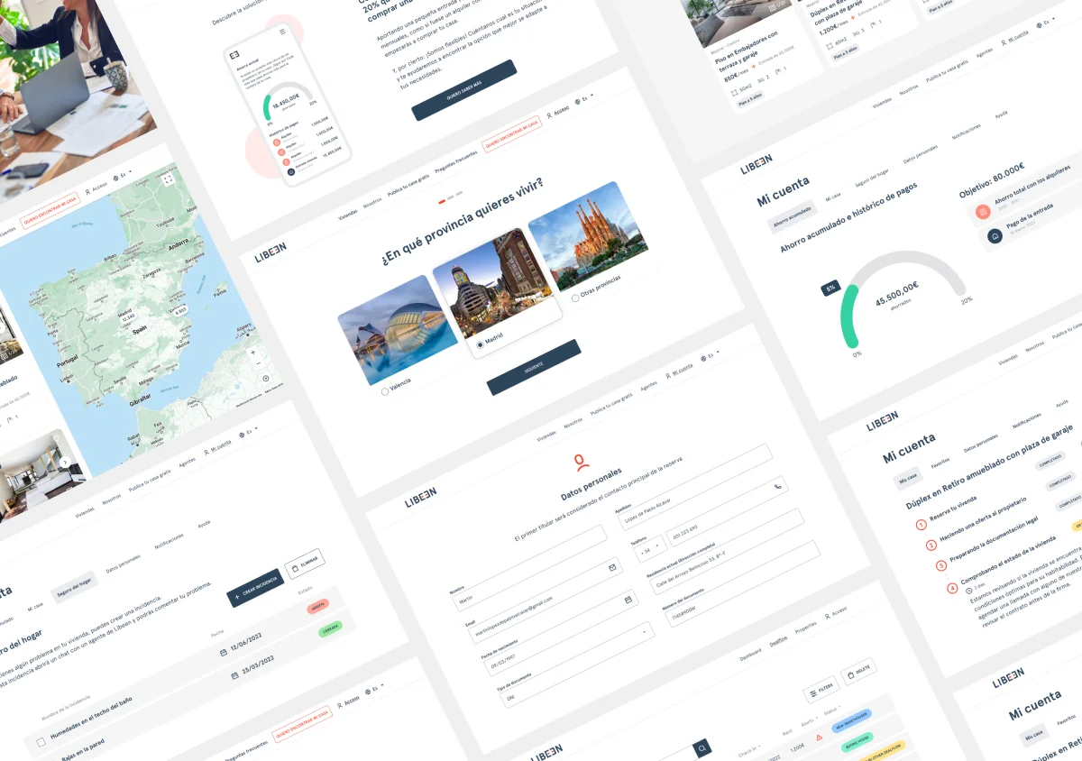 Libeen site screenshots