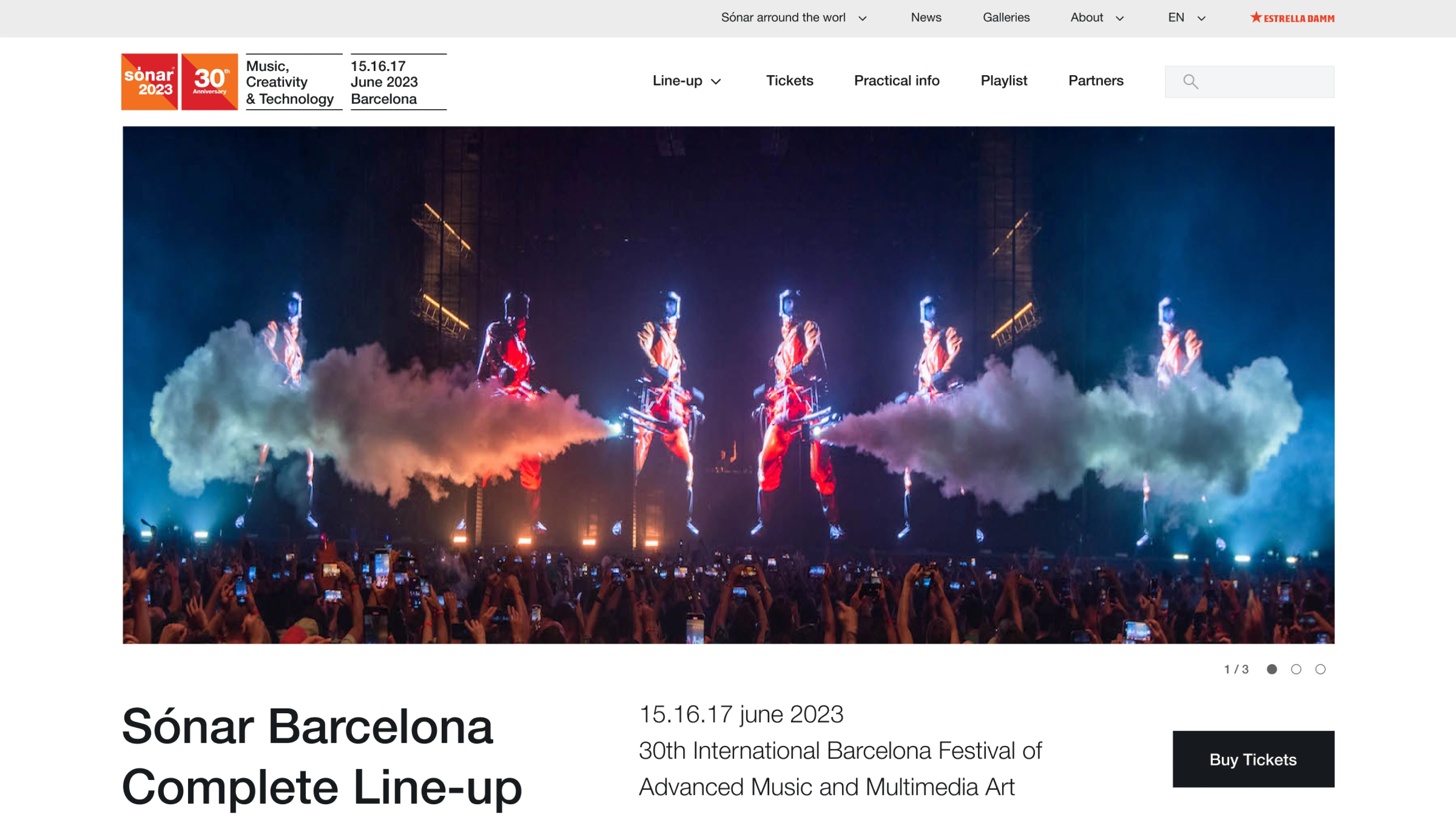 Sonar app screenshots