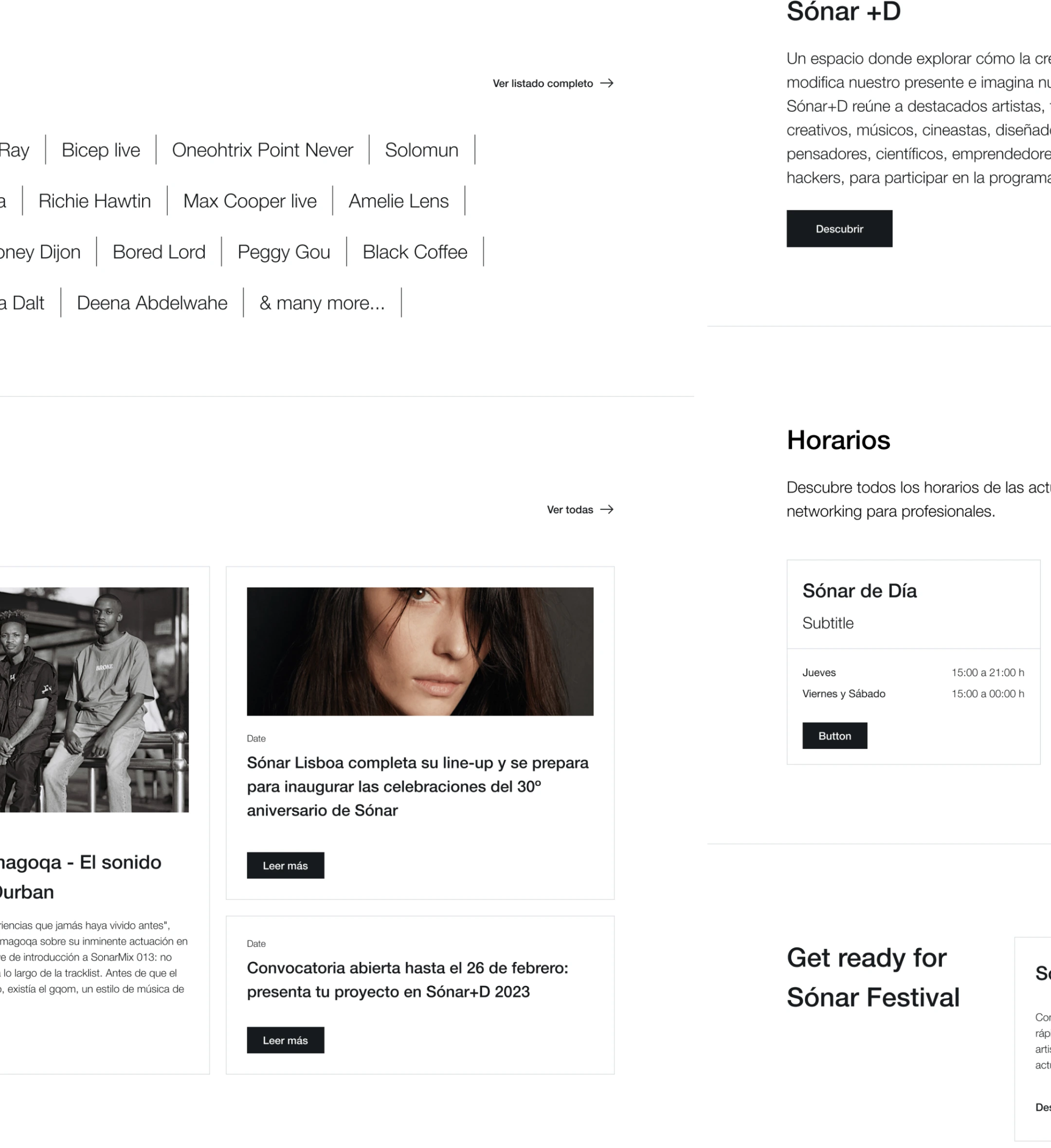 Sonar app screenshot